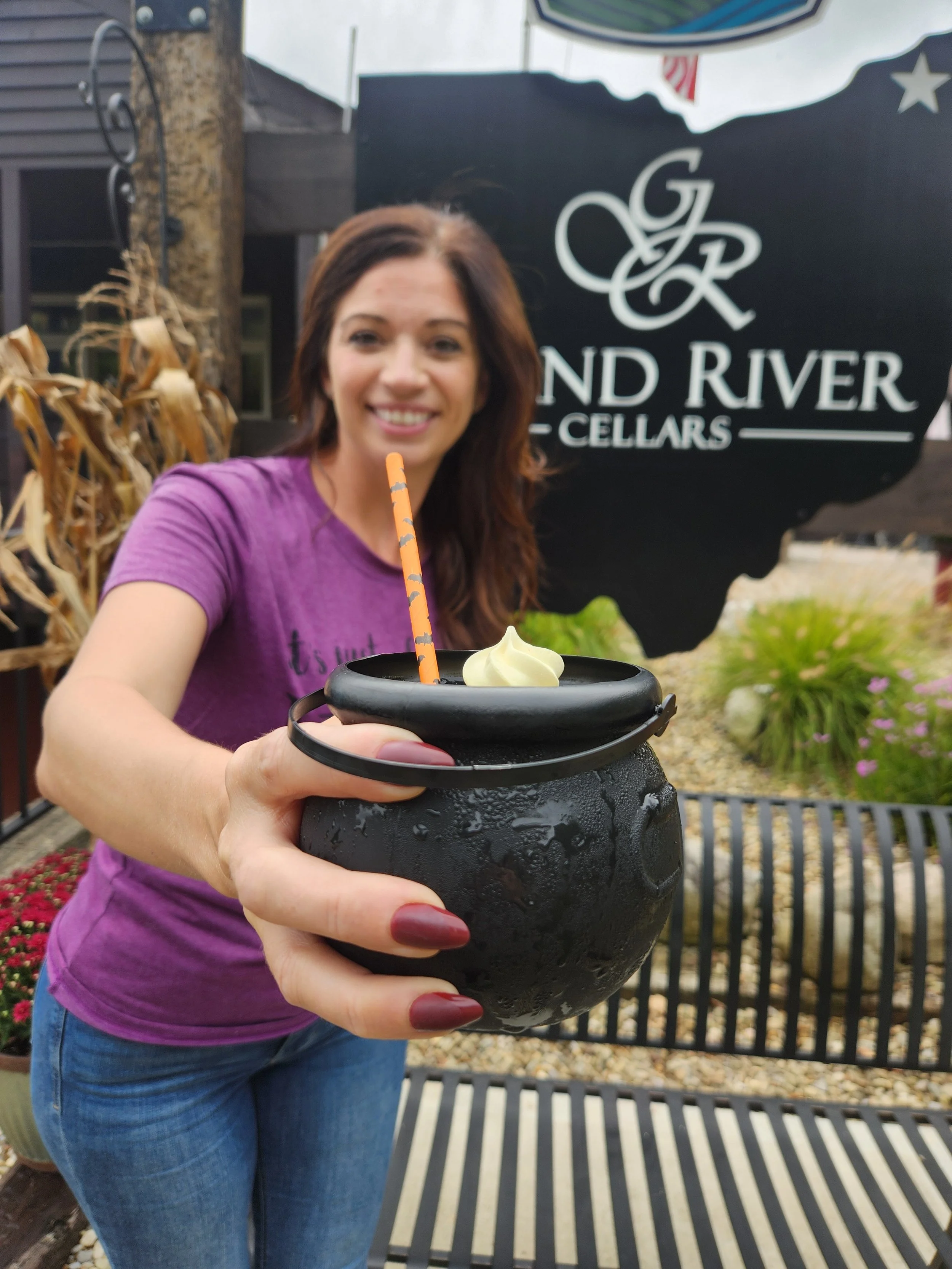 Harvest in Ohio's Grand River Valley Wine Region