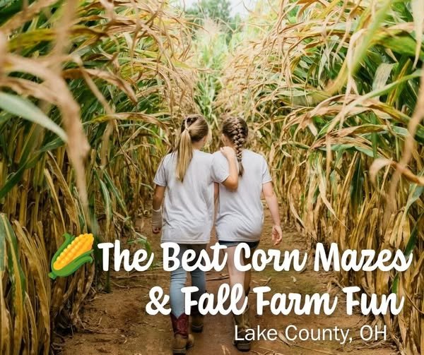 🍂 GET LOST THIS FALL🍂
Three Lake County spots are serving up some seriously good fall farm fun:

🌽Lake Metroparks Farmpark
Paul Revere&rsquo;s Run corn maze + Apple &amp; Honey Harvest Weekend, Horsepower Weekend and Corn &amp; Pumpkin Weekend

🍎