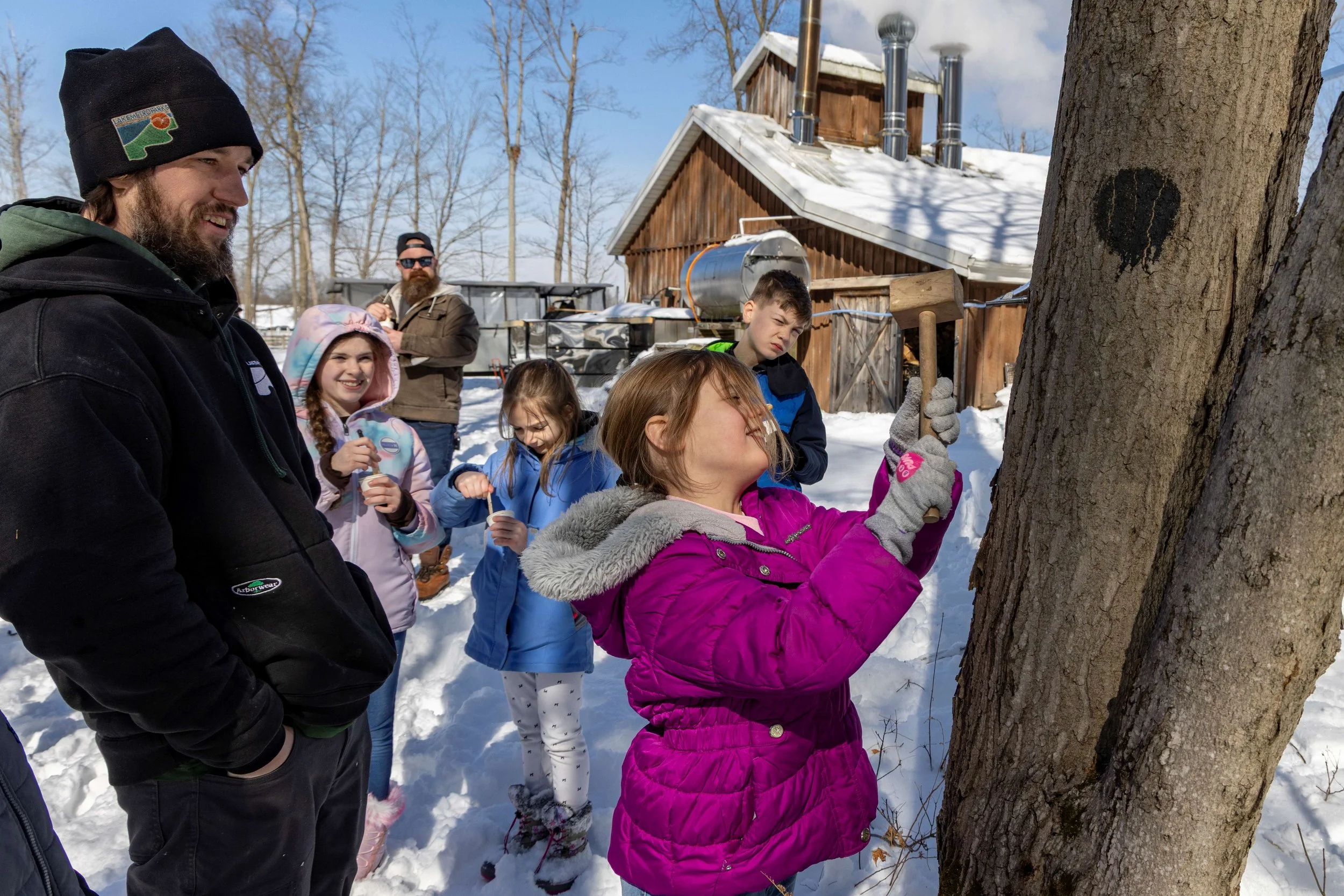 Maple Sugaring Weekends with Lake Metroparks
