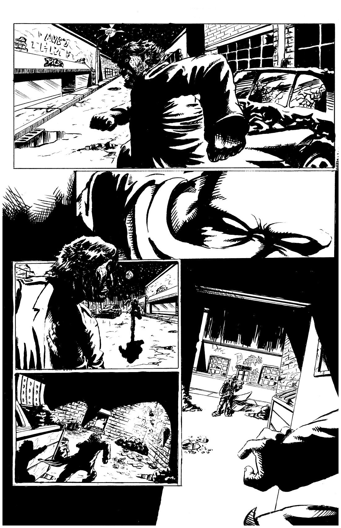 "Dreams" pg. 1 from 2021 PLB Comics Halloween Special. 