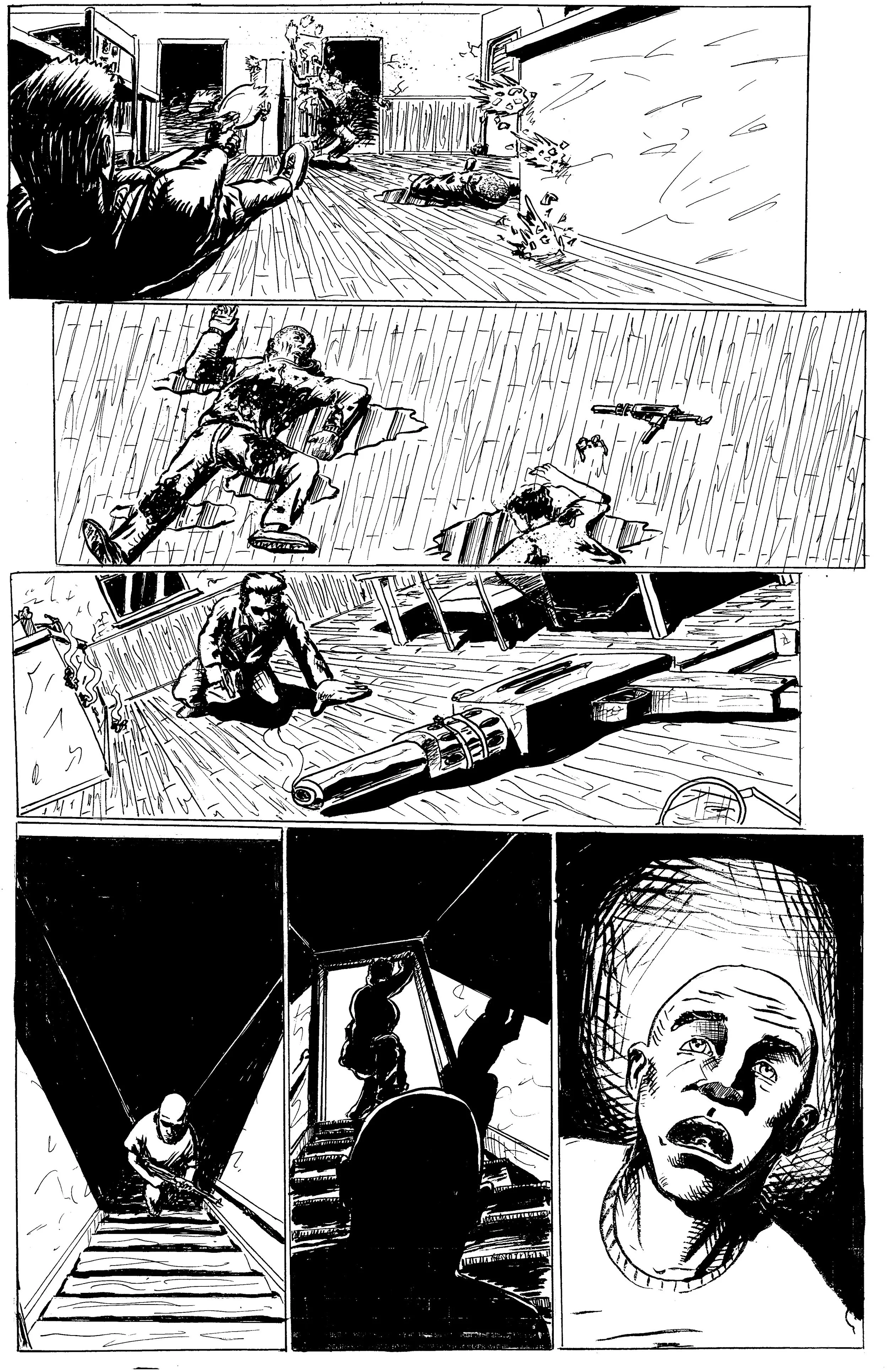 "Teenage Wasteland" pg. 8 from Charm City Chronicles, Trunk Novel Publishing