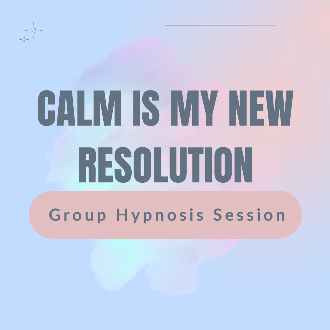 Calm Is My New Resolution