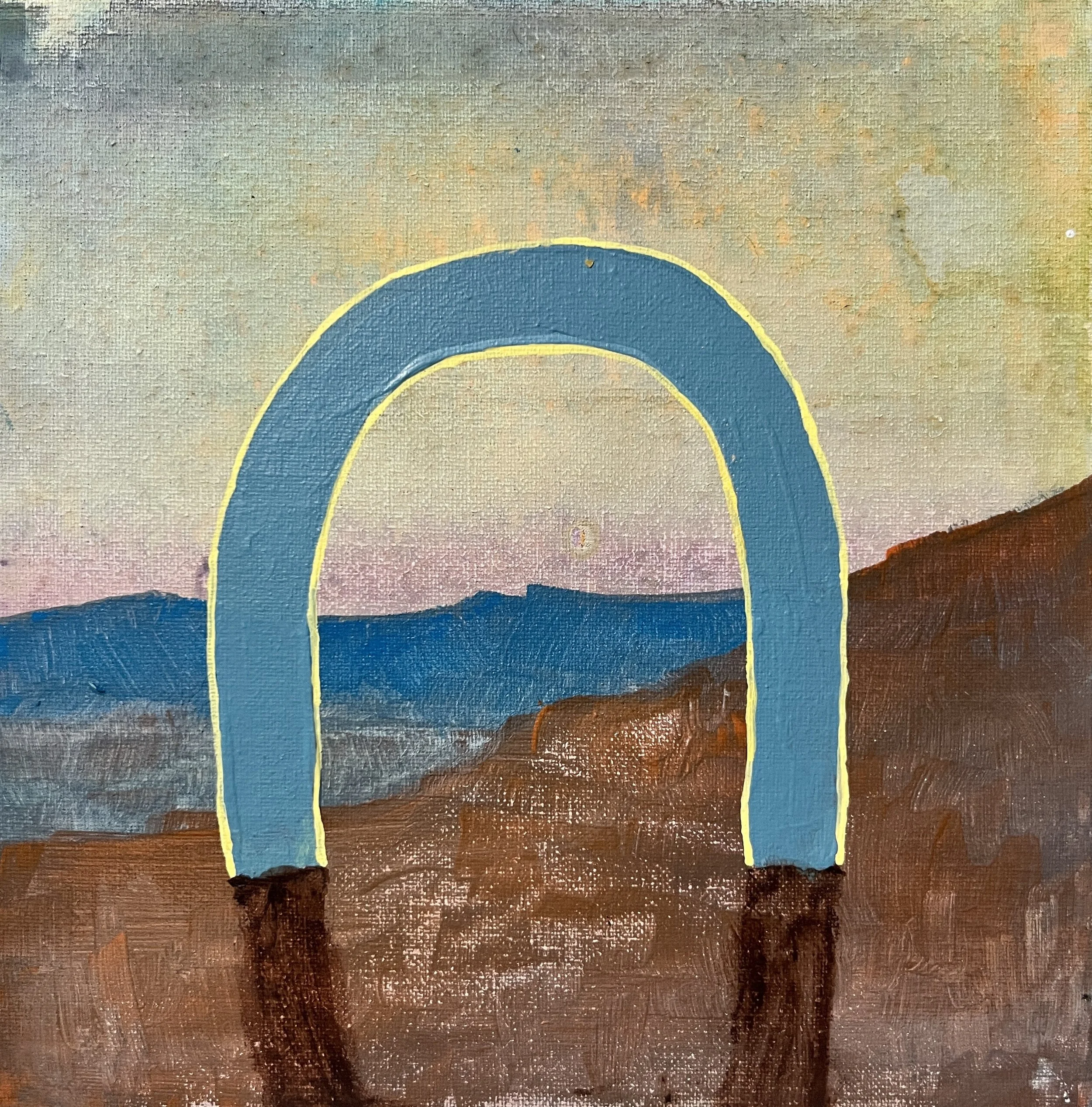 Longing for the Liminal Desert: Arch and Color Study 7---

6"x6"   Acrylic   $45-$90---


Is it sunrise, or sunset? It is simply a Liminal time. Deep in my heart I feel a longing for the desert, never having been there in person I find it strange tha