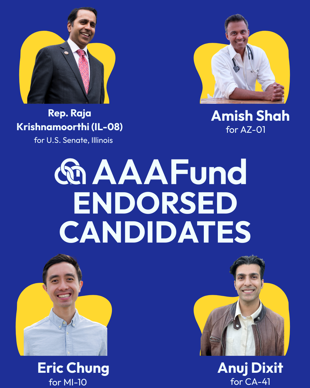 Asian American Action Fund Announces First Slate of 2026 Congressional Endorsements