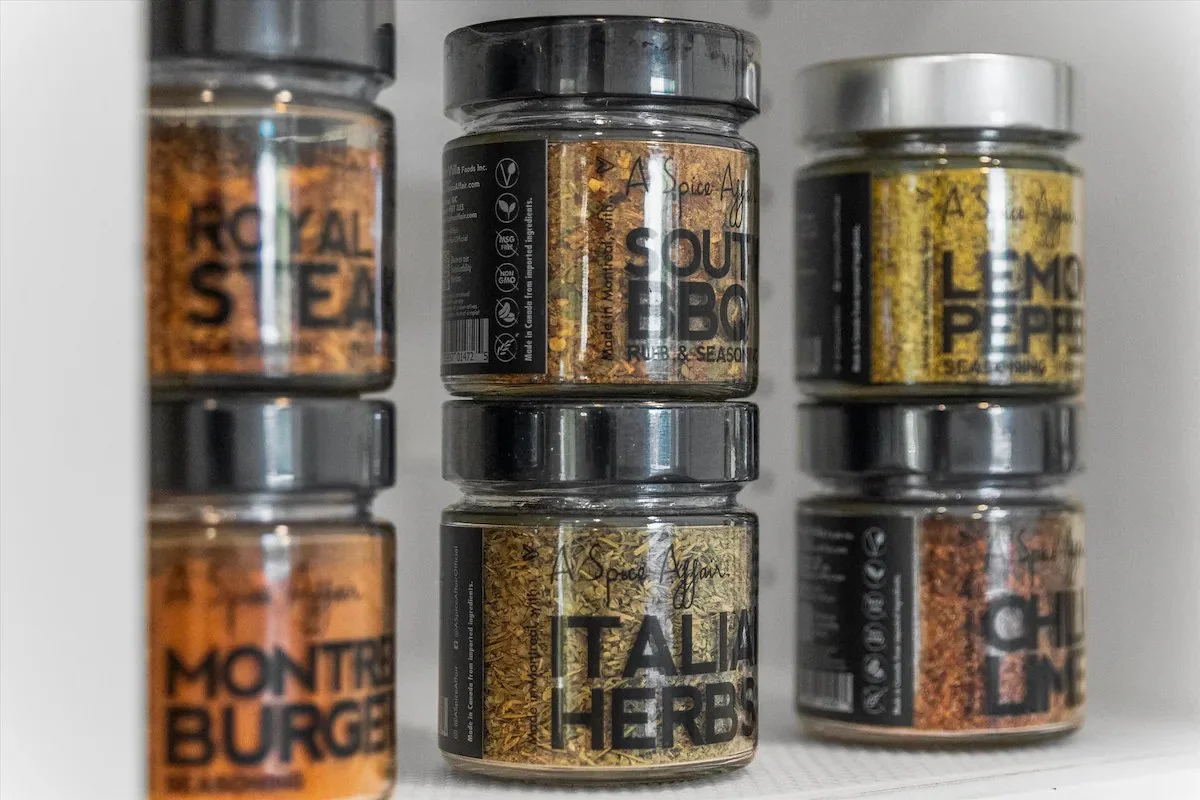 09 Kitchen 04 - Assorted Spice Jars in a Kitchen Shelf.jpg