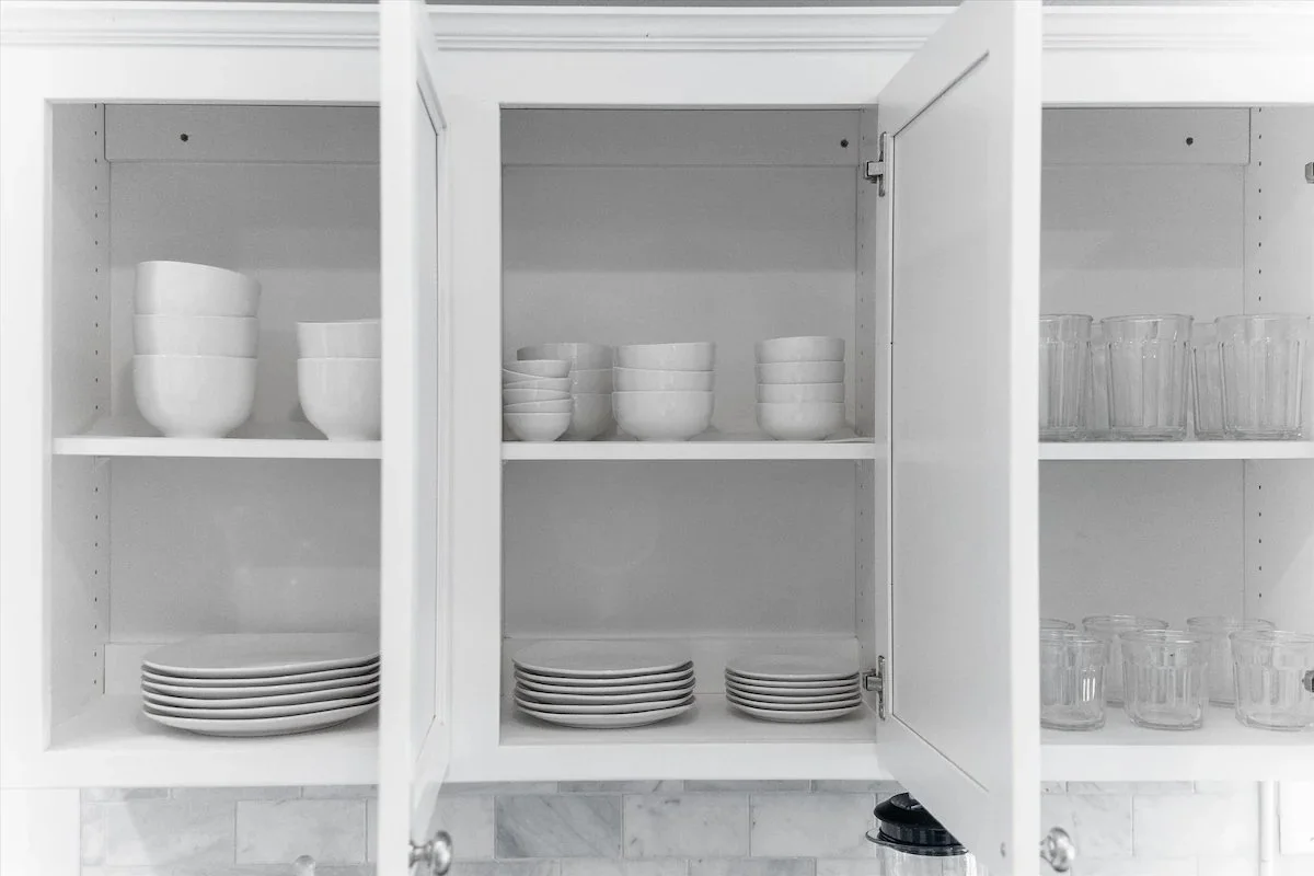 09 Kitchen 06 - Neatly Organized Kitchen Cabinet with Dishes and Glassware.jpg