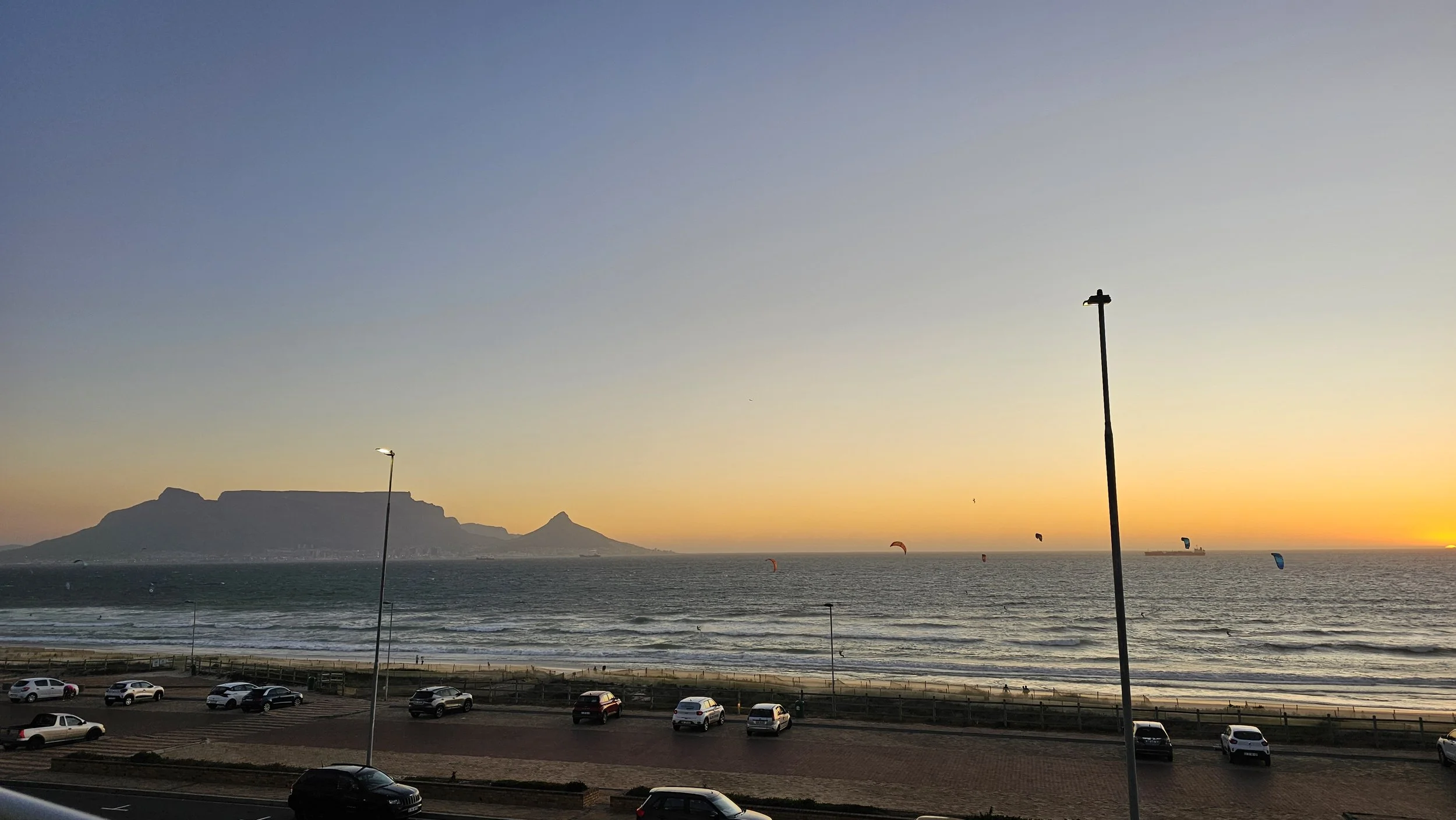 Sunset over Table Mountain