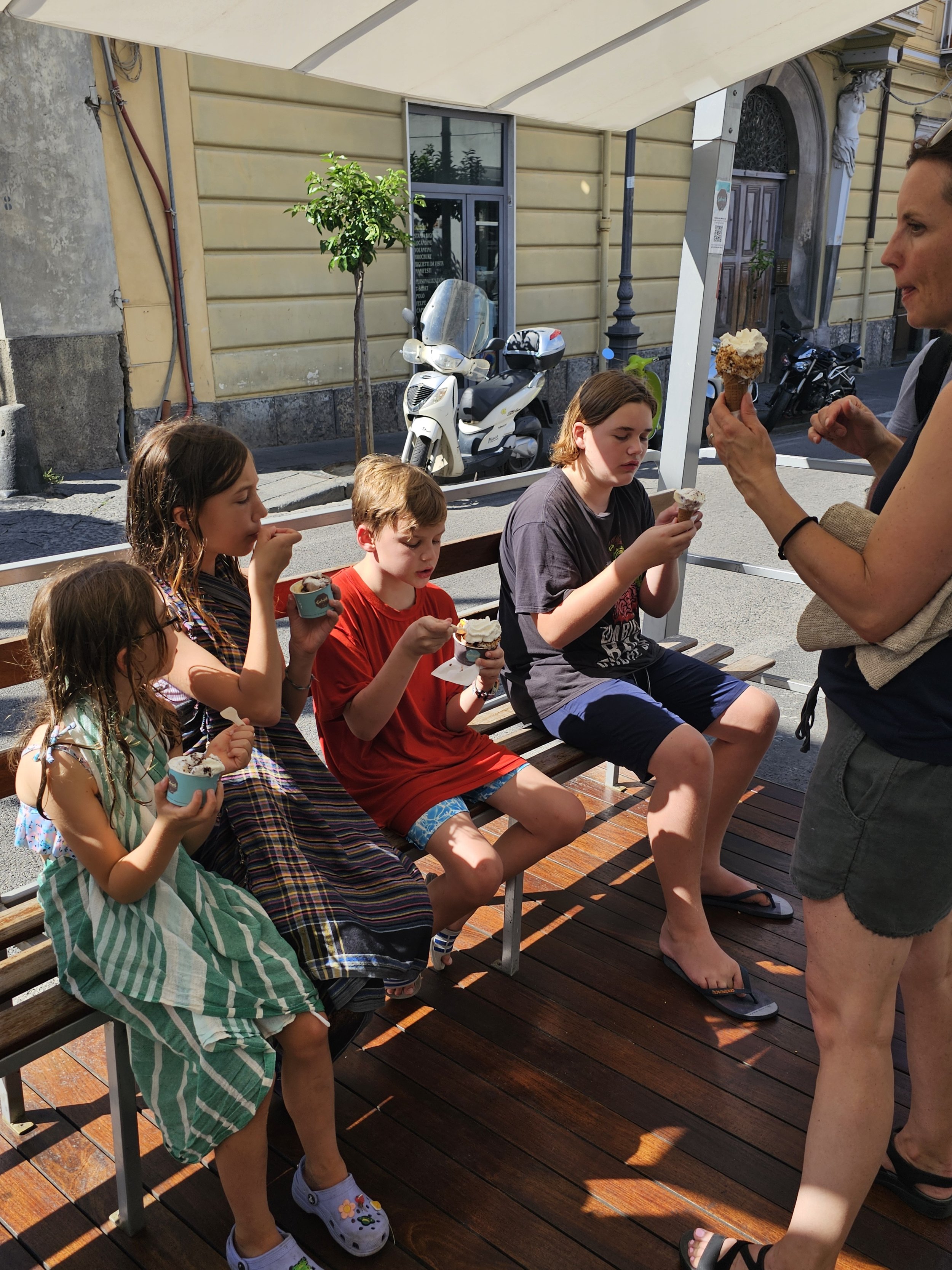 One of many ice creams