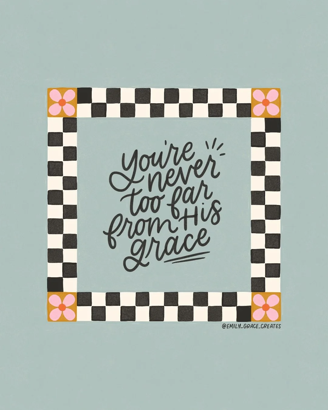 His mercy and grace will find you always 💗

&ldquo;For I am convinced that neither death nor life, neither angels nor demons, neither the present nor the future, nor any powers, neither height nor depth, nor anything else in all creation, will be ab
