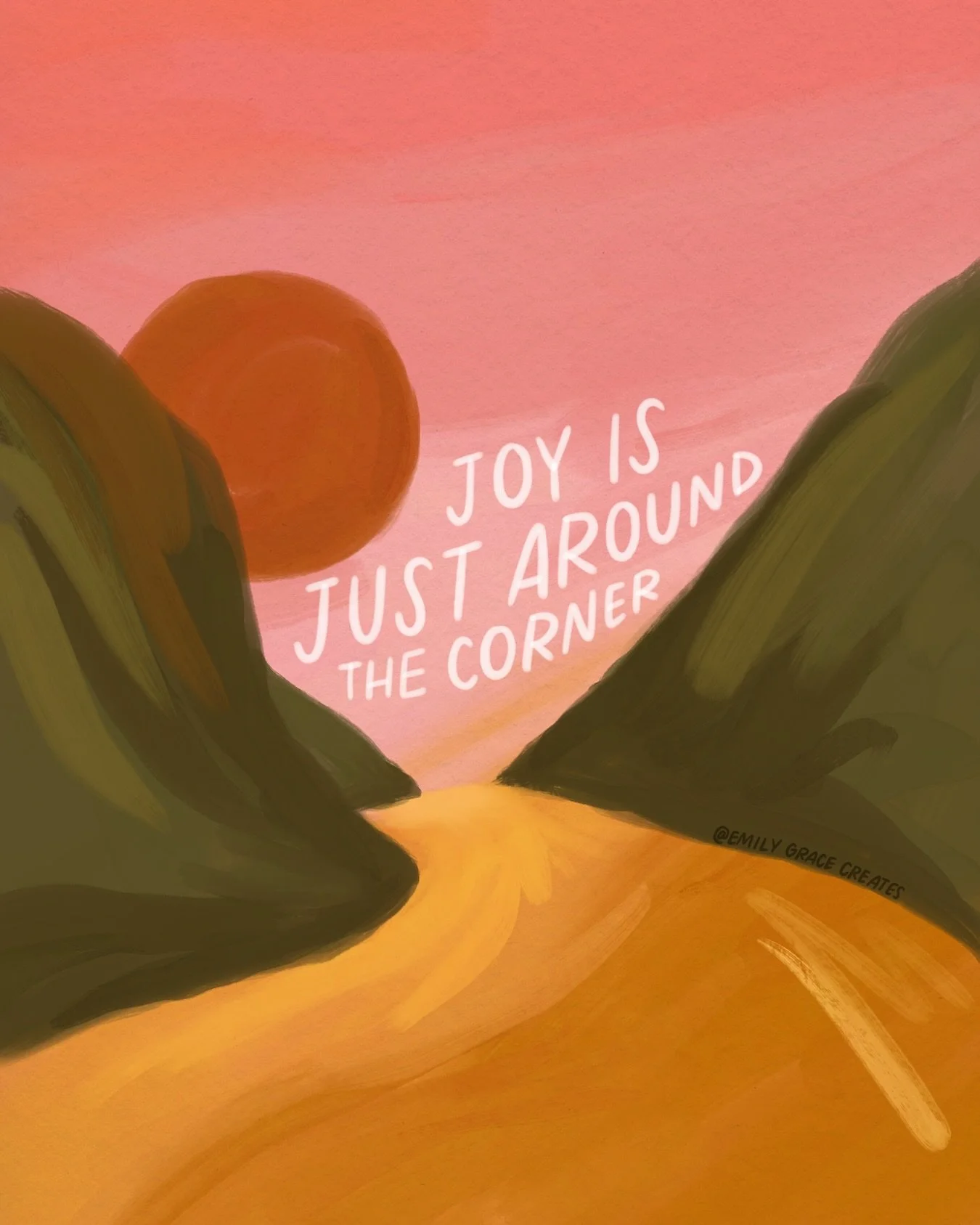 I remember when I was going through a hard season of anxiety, joy felt so far from me. But the Lord was closer than I realized, gently leading me forward. If you&rsquo;re in a valley right now, don&rsquo;t lose hope &ndash; joy is just around the cor
