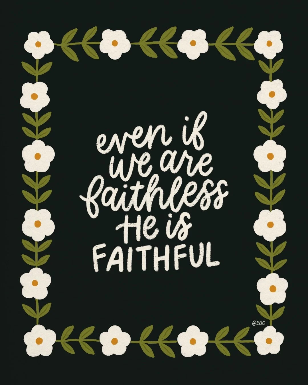 I&rsquo;m thankful that His love is not dependent on anything I can do because it would fail every time. His character never changes. He never fails and is always faithful!!