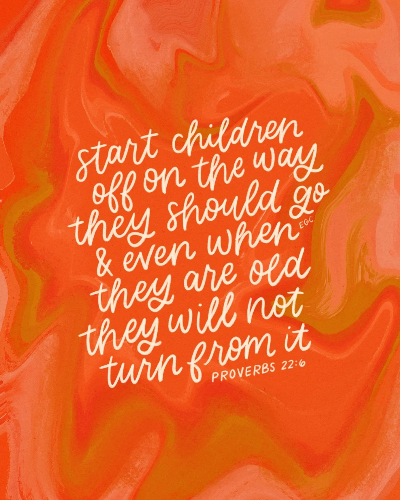 &ldquo;Start children off on the way they should go, and even when they are old they will not turn from it.&rdquo; Proverbs 22:6

I&rsquo;m so thankful for the foundation that was set for me ❤️