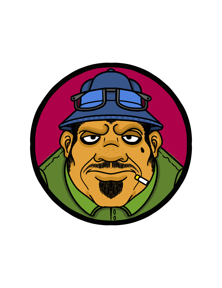 "JUAN" - STICKER