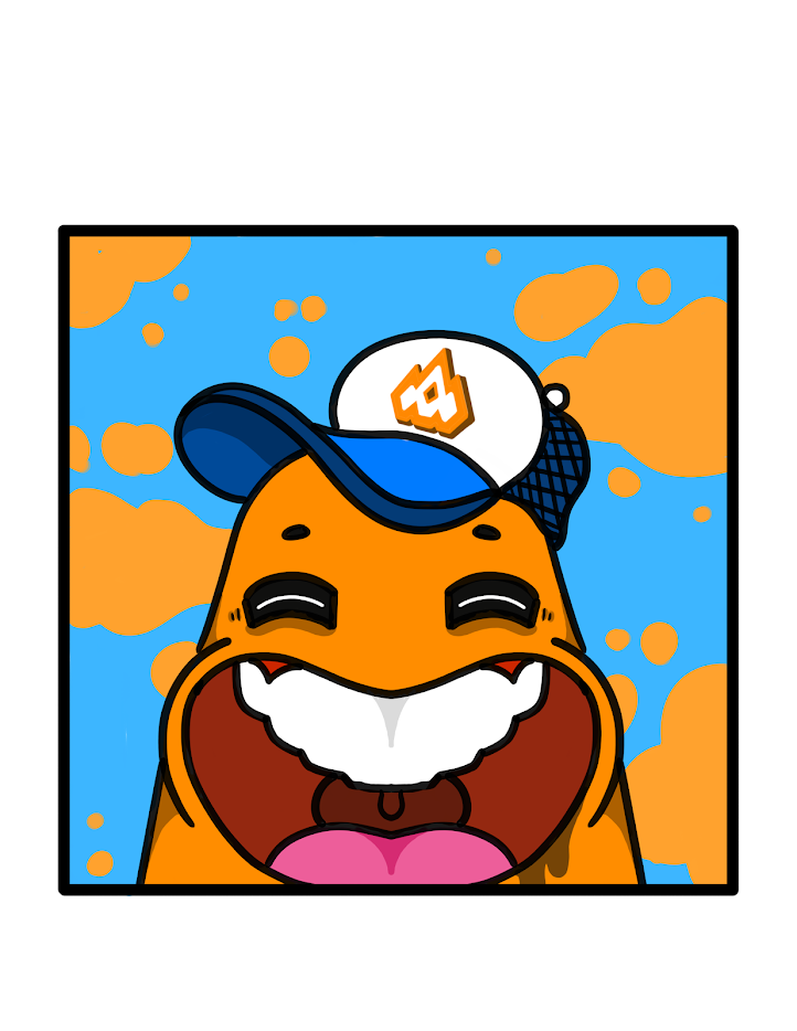 SMILING RUFUS - STICKER