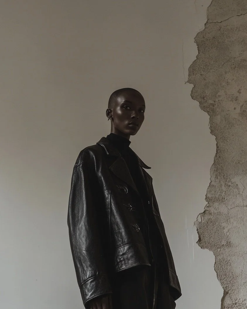 AI-generated fashion editorial photography by Pia Creative Studio