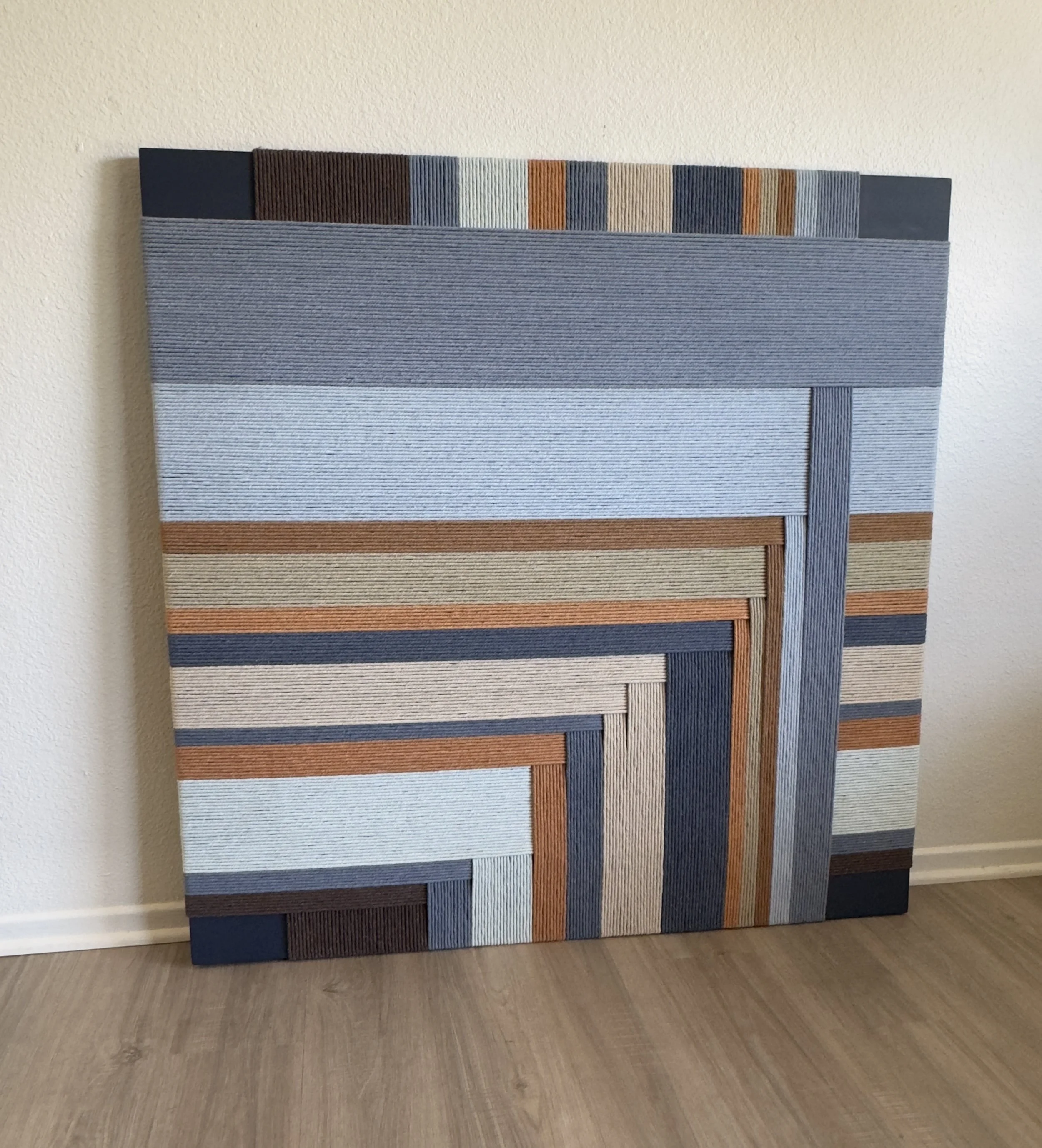 Commission for Marriott at CF Eaton City Centre, 2024, Cotton, 48"x48"