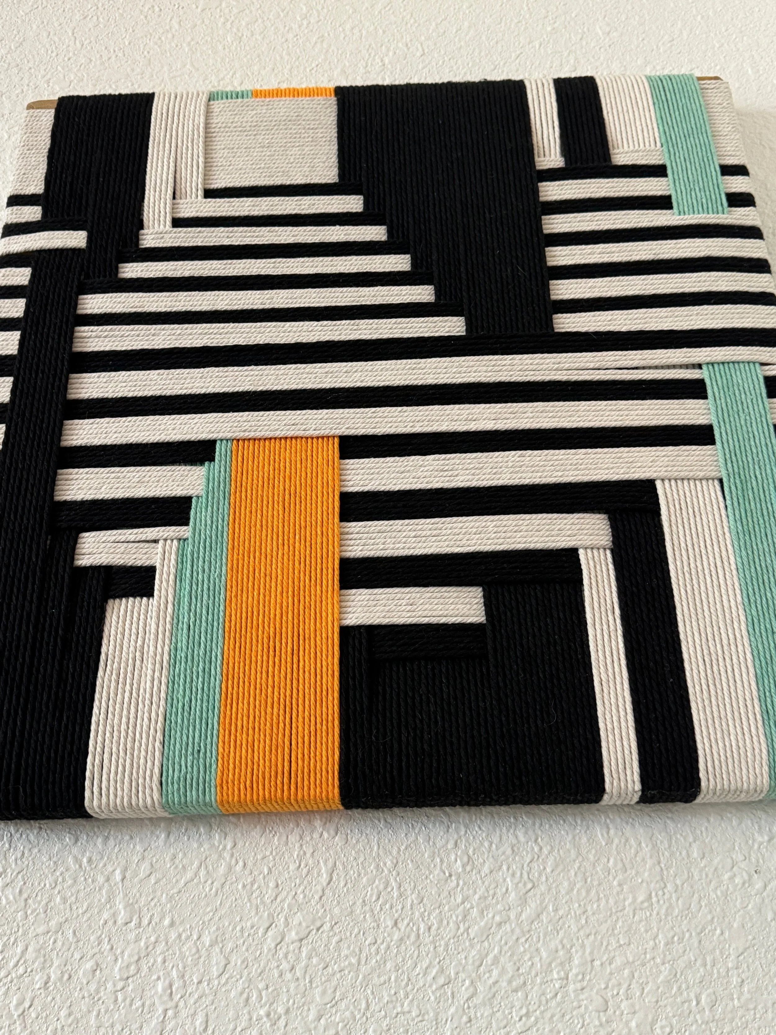 Black & Beige, 2024, cotton