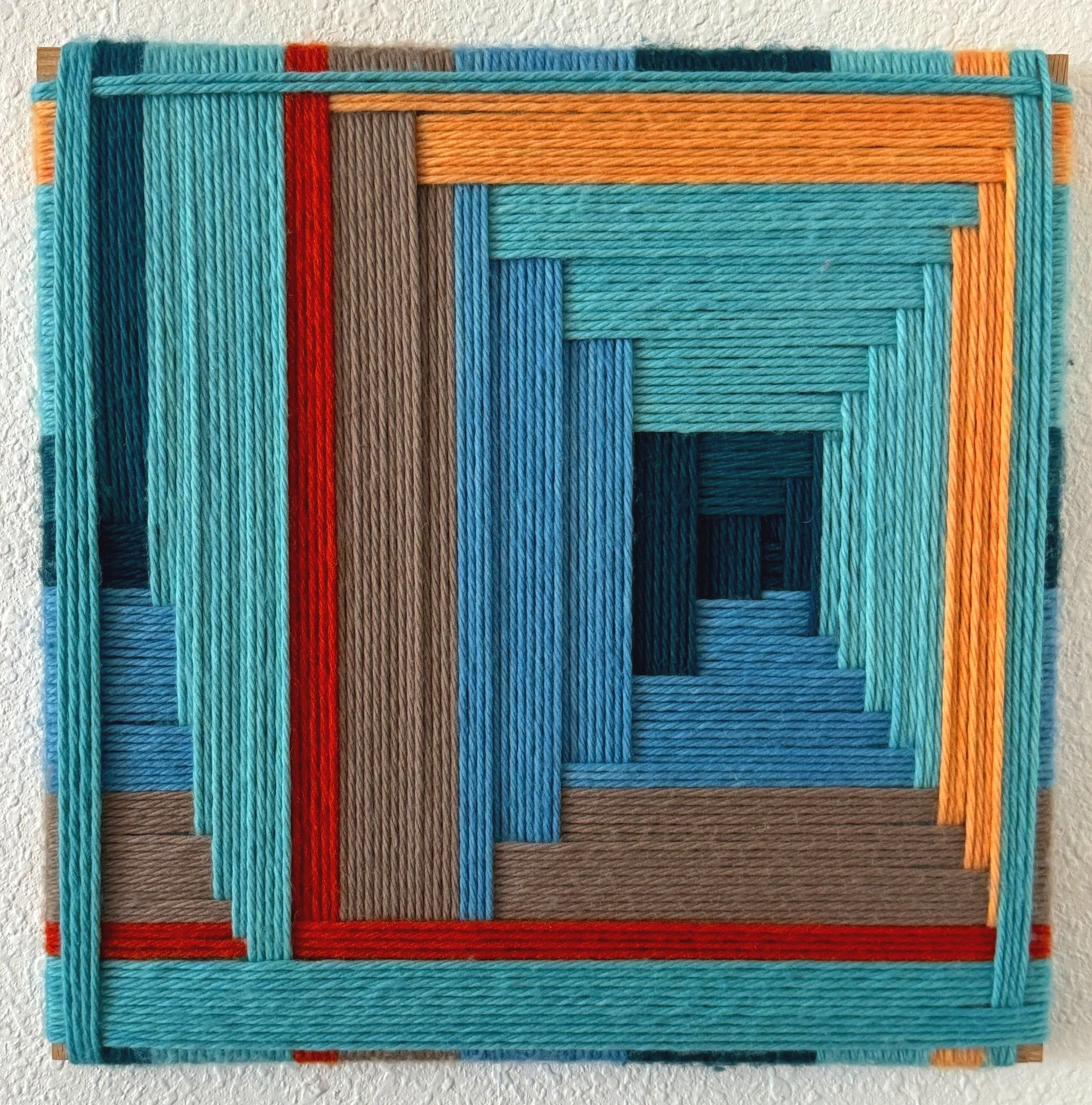 the Window, 2024, wool