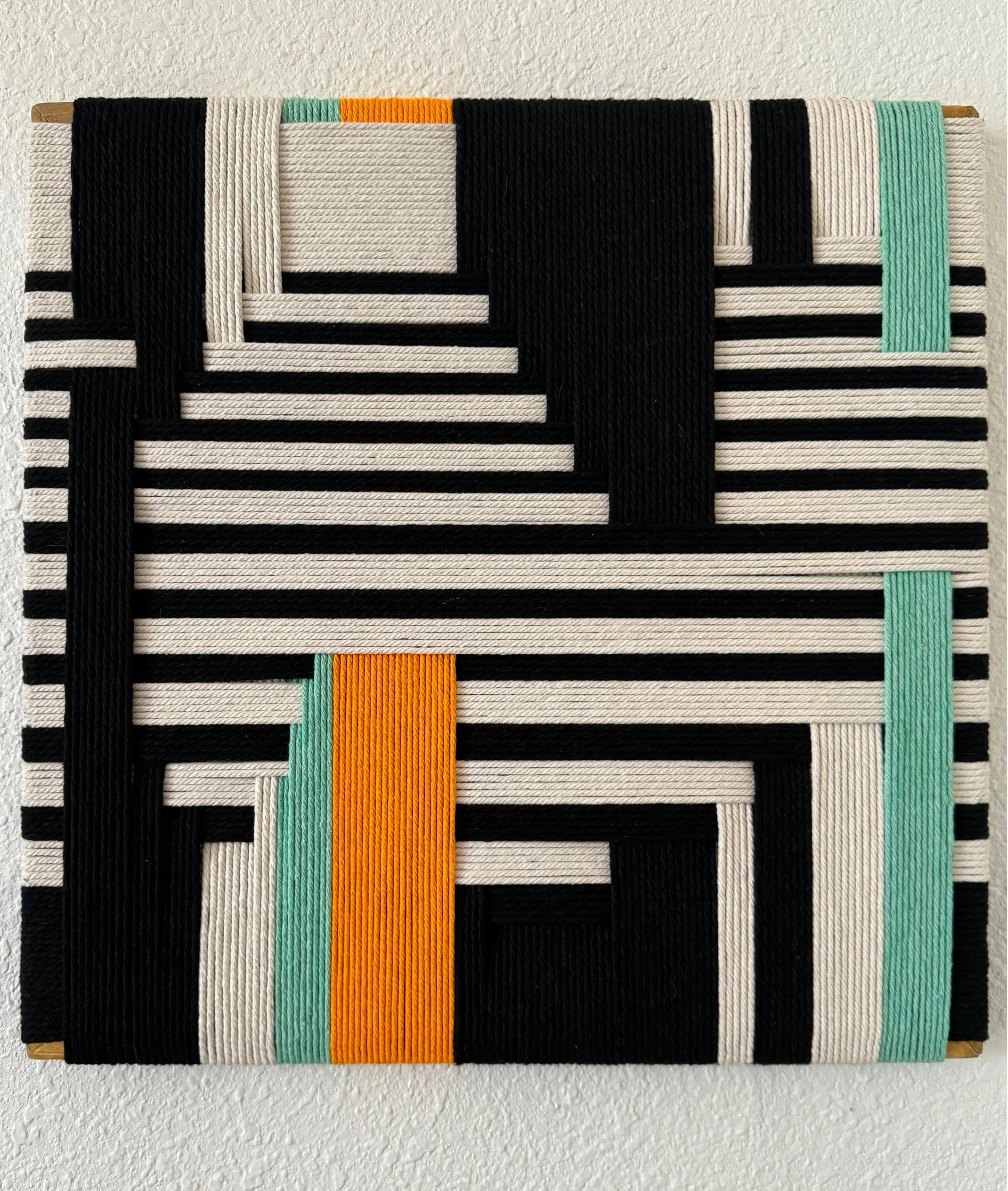 Black & Beige, 2024, cotton