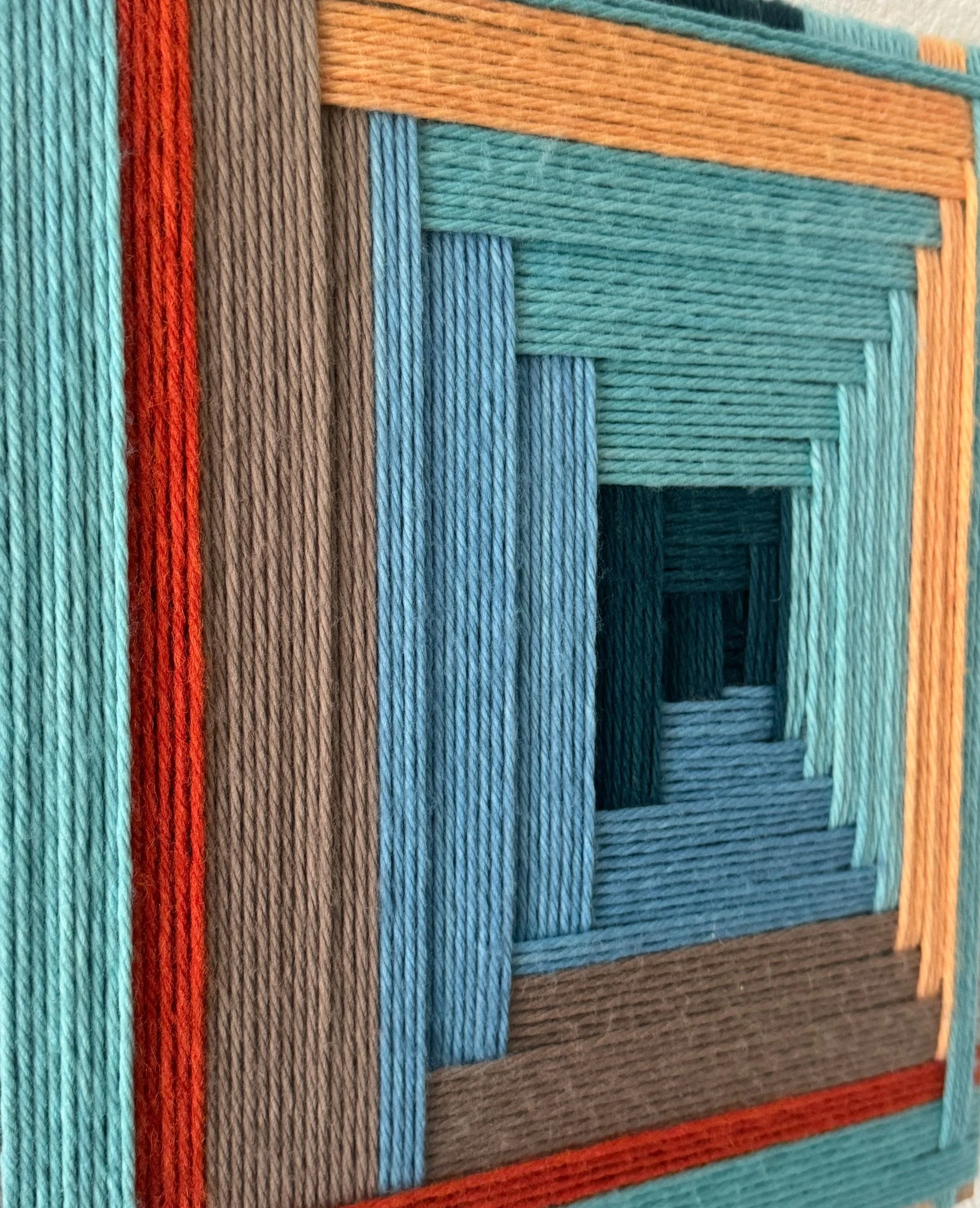 the Window, 2024, wool