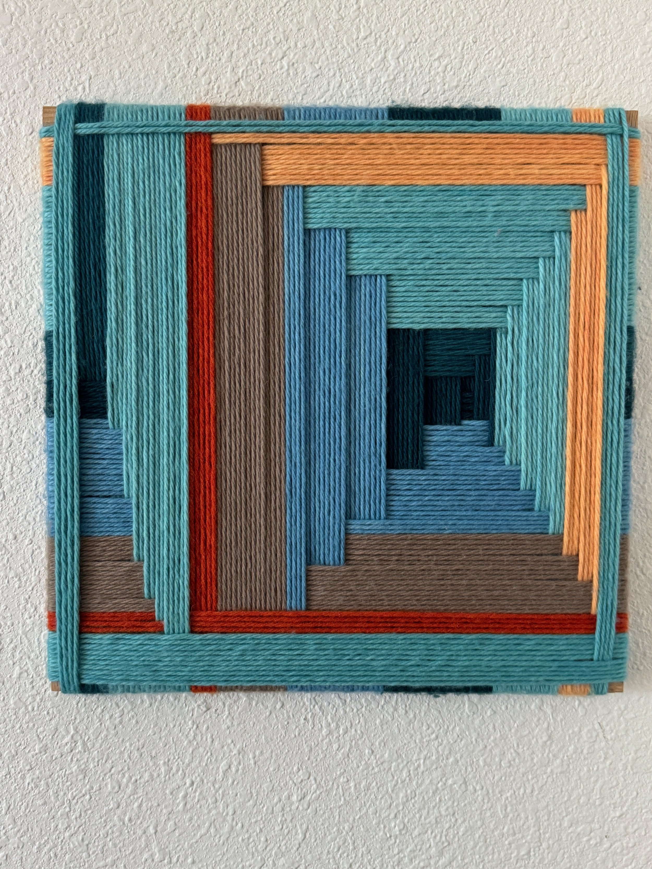 the Window, 2024, wool