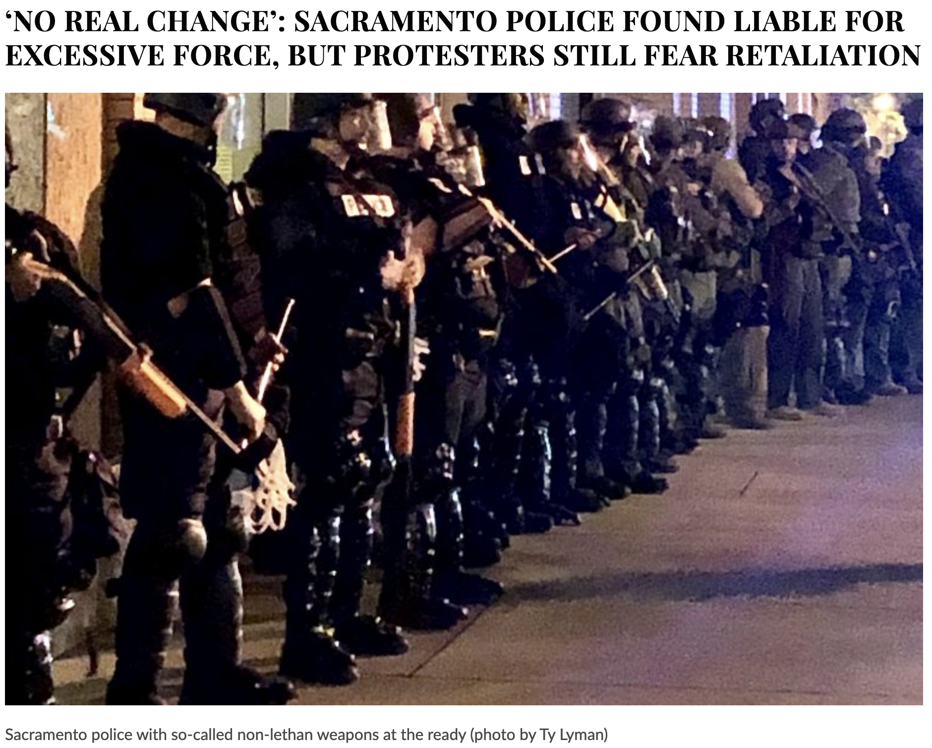 Sacramento Law Enforcement &amp; Fusion Centers: “Just Trust Us Bro”
