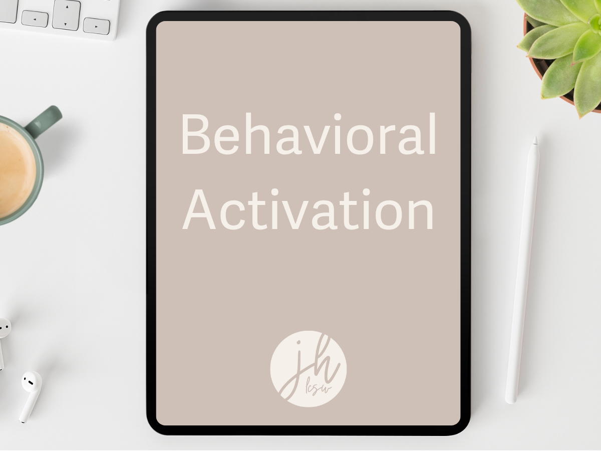 Workbook for depression. Behavioral Activation