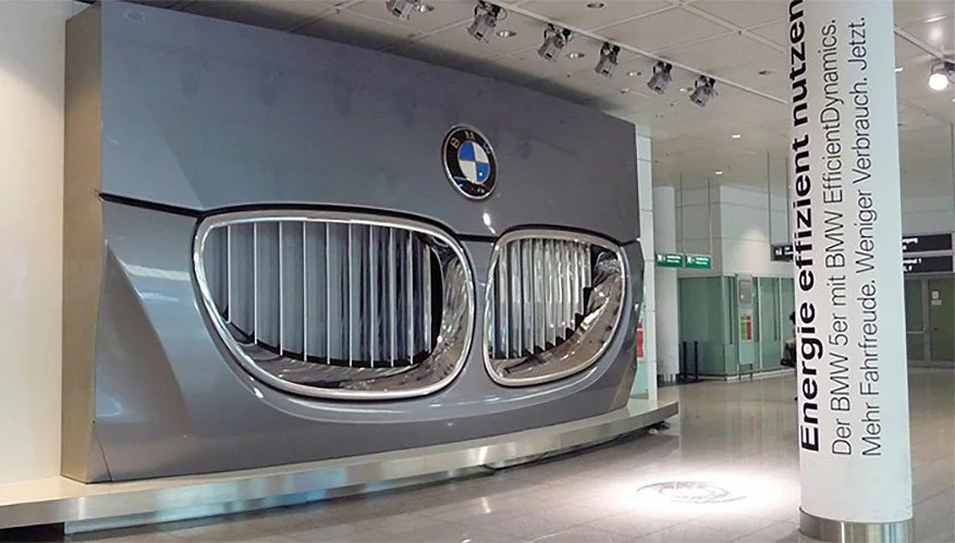 BMW airport ad