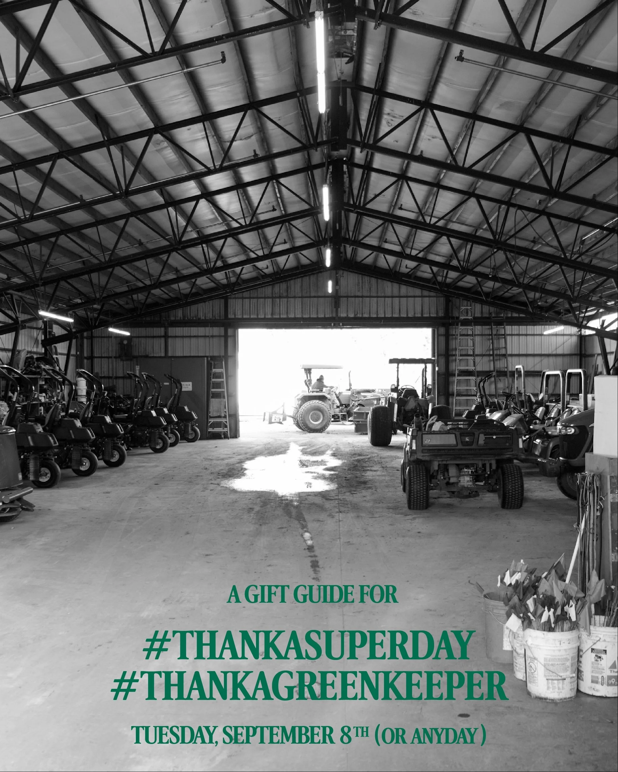 Figured it wise to get out in front of this one and help those who were wondering what to run out &amp; get. 

In all seriousness, please consider tagging this account with all the real world love &amp; appreciation shown to your turf crew on Tuesday