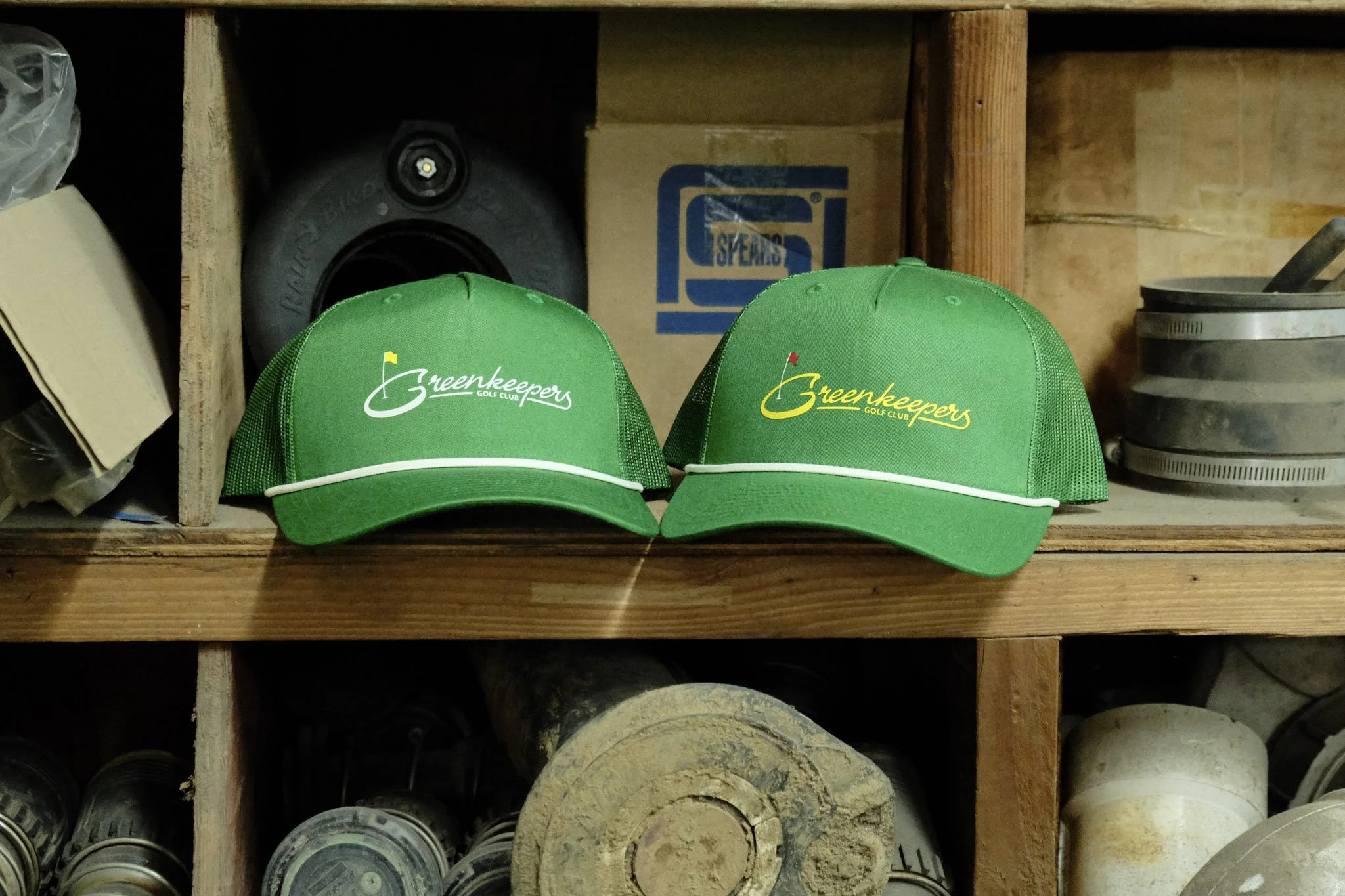 The Augusta Script Trucker