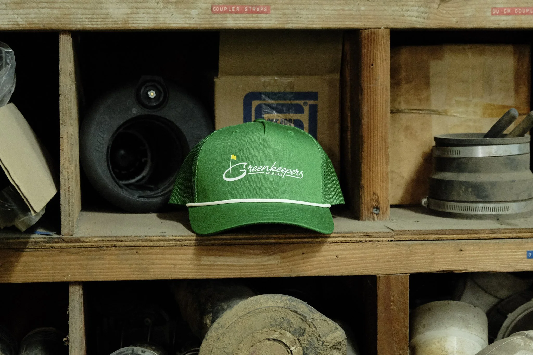 The Augusta Script Trucker