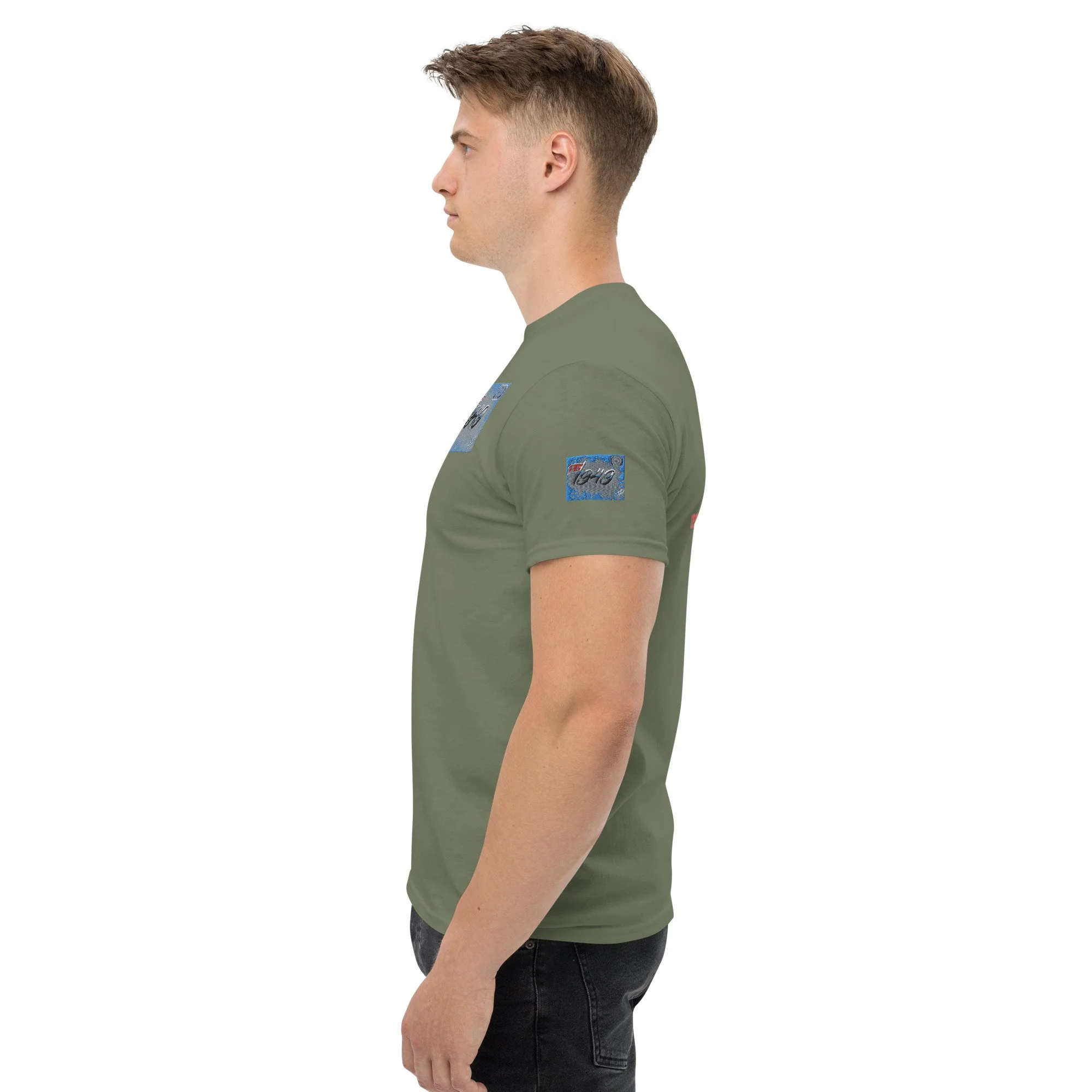 unisex-classic-tee-military-green-left-66d8905a3da26.jpg