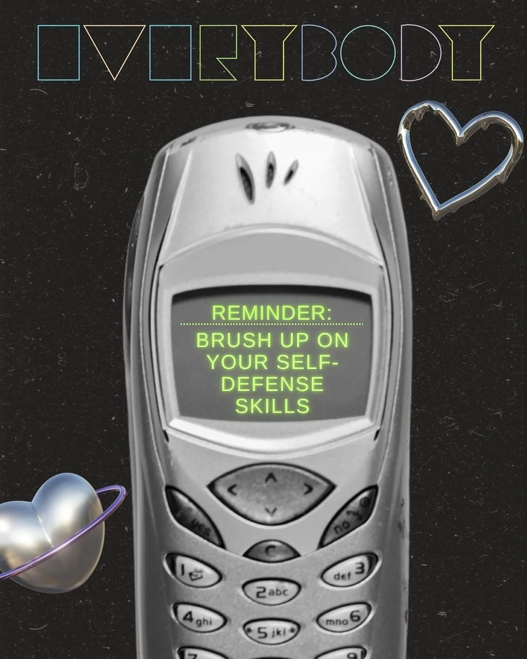 Welcome to NO-vember!🚫🍂
Sometimes there’s nothing scarier than setting a boundary.😱
Not to worry, NEXT SUNDAY Nov. 2nd @everybodylosangeles Self-Defense coach @vanessacarlisle guides us through Self-Defense Basics + 20 Ways to Say NO!
Now