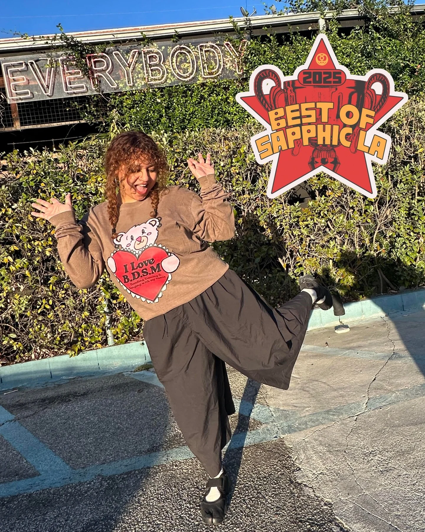 Oh Heyyyyyy LA!🙌 Thank you for nominating us for the annual Best of @sapphic.la Awards!🌈🏆

We&rsquo;re extremely honored to share the spotlight with so many local creators, artists, organizers and small businesses! Reminder to share the love local