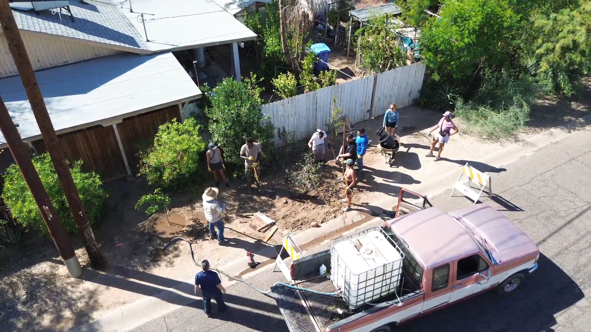 Phoenix Food Forest Neighborhood Planting