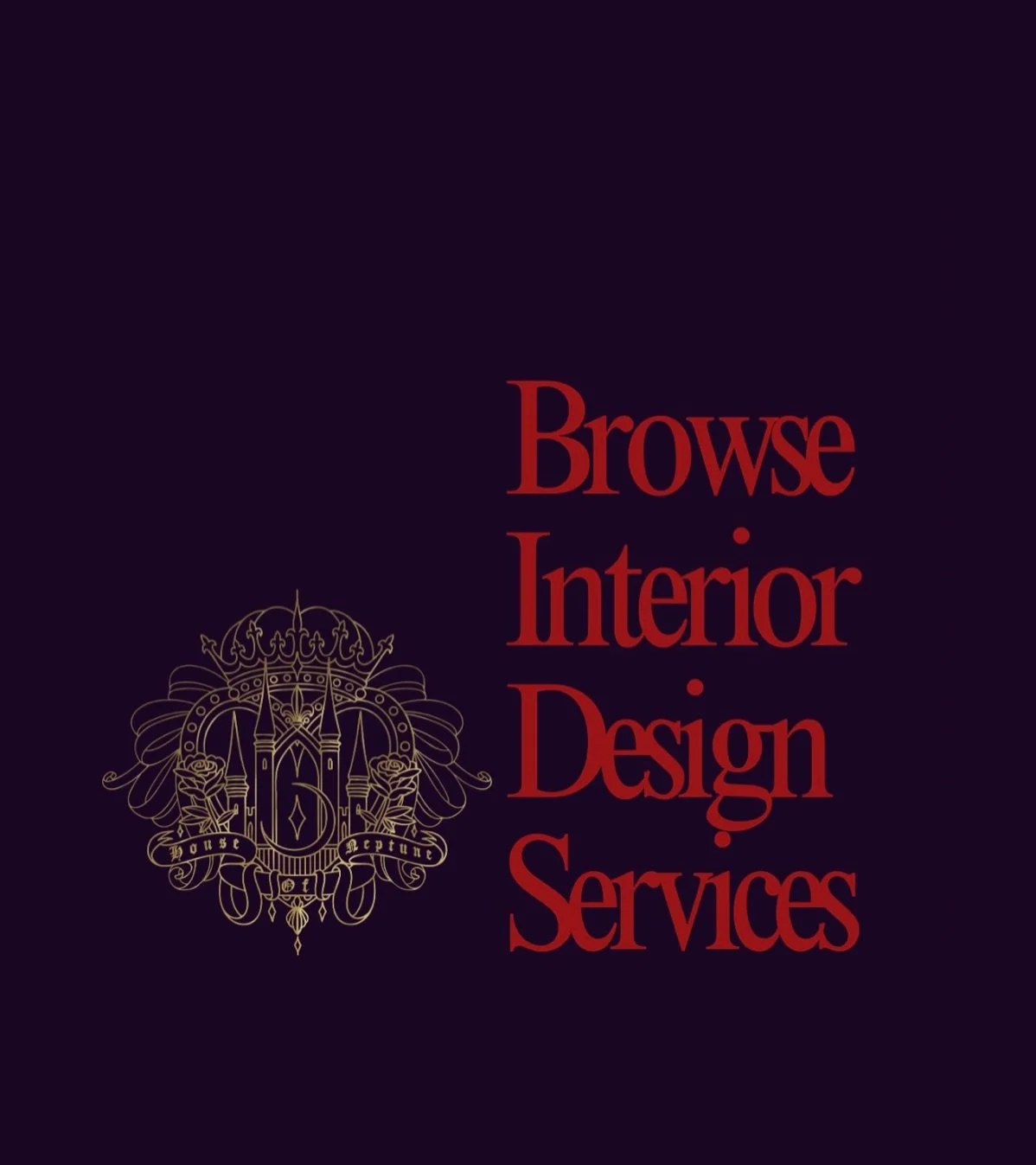 How we can create your dream space in 2026 🖤

The House of Neptune is on a mission - to bring delusional happiness and peace in a world that can give the opposite vibes.
Our clients are those who want something unique.  Who crave design that is neve
