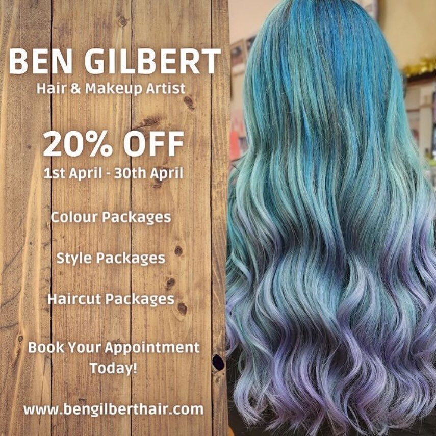 Big exciting news! We officially have a new member here at Callisto Collective- @bengilberthair and to celebrate they're doing a sale.
Make sure you go check out their work and book in with Ben now to make the most of this sale! So glad to have you h