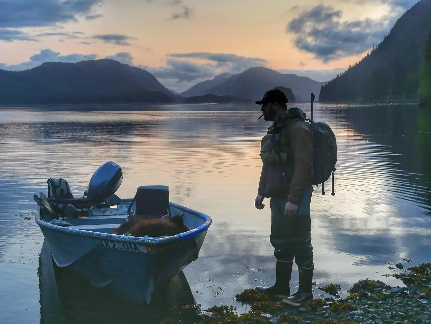 Pretty good way to make a living. #brownbear#southeast Alaska #kuiugear