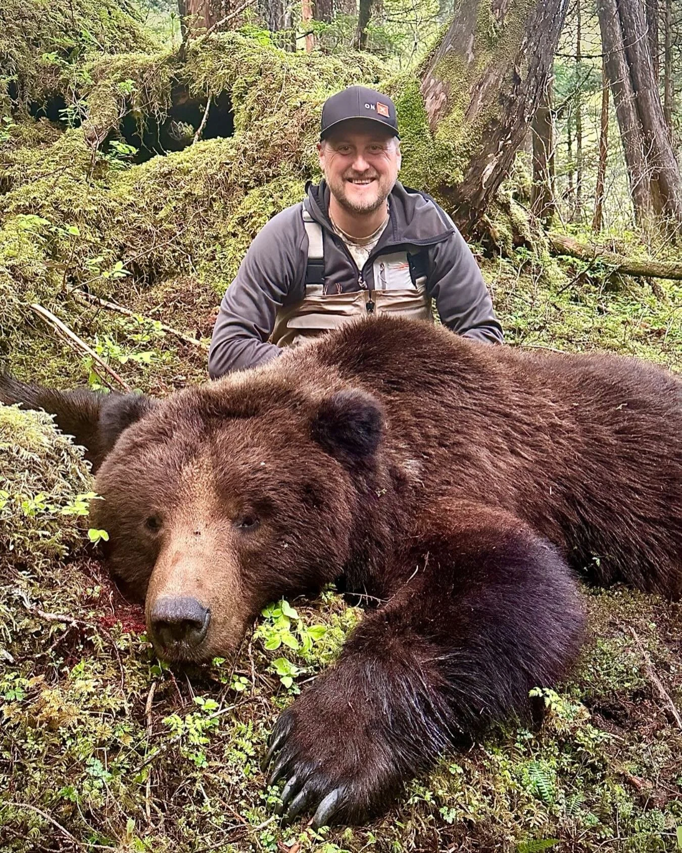 Spring 25&rsquo; . What a year chasing big browns on the coast. # onXhunt#brownbears # kuiu# local#bornandraised