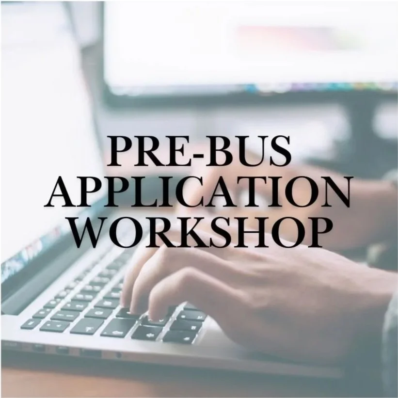 Pre-Business Application Workshop