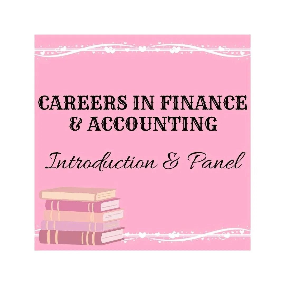 Careers in Finance & Accounting: Introduction and Panel