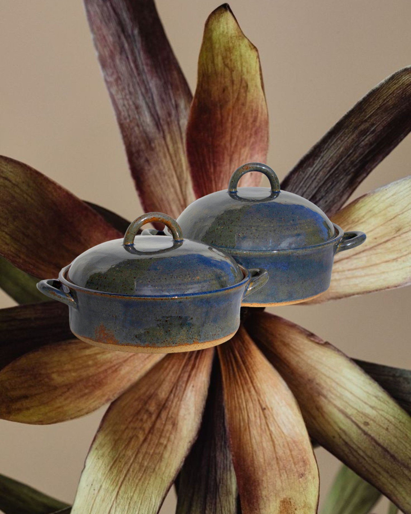 Got this special holiday commission from one of our followers for one of our other followers 👀💙⁠
⁠
Who's hoping one of our dutch ovens will be under their tree?