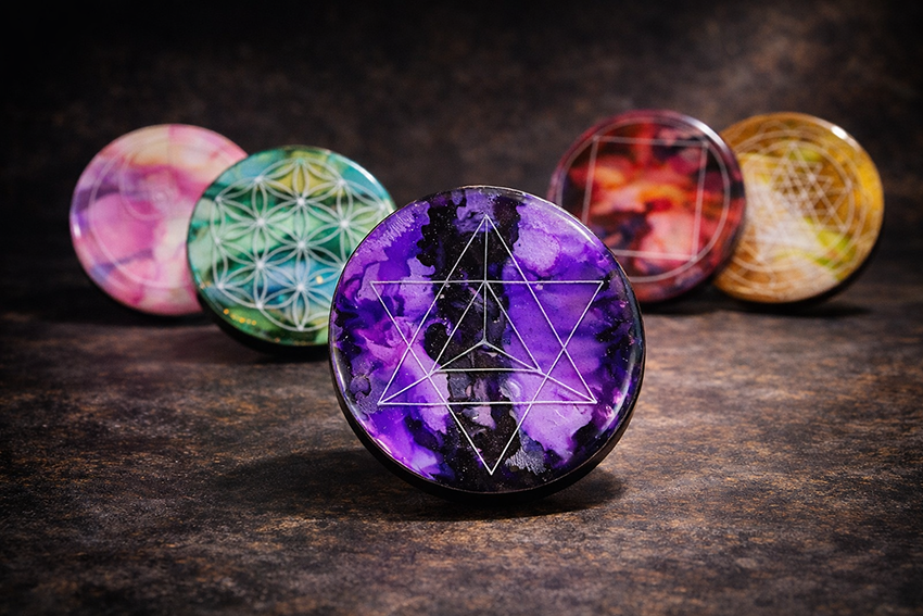 Seven piece scalar disc set