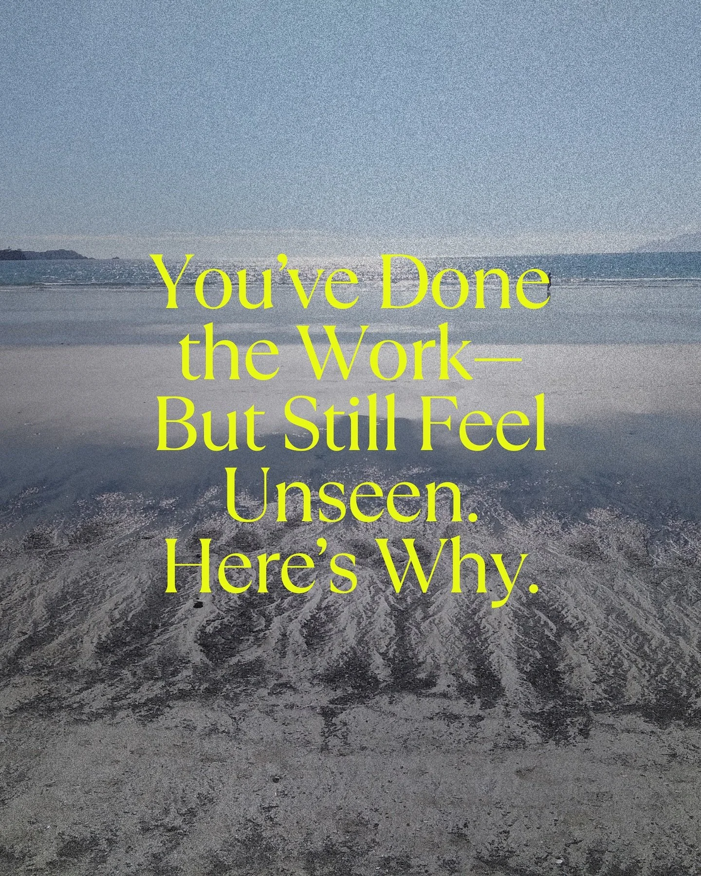 You&rsquo;ve evolved &mdash;but your presence hasn&rsquo;t caught up.
This is the gap where burnout, doubt, and misalignment sneak in.
If you&rsquo;re ready to be seen as you really are, I&rsquo;ve created a space just for that.
Drop a ❤️ if this hit