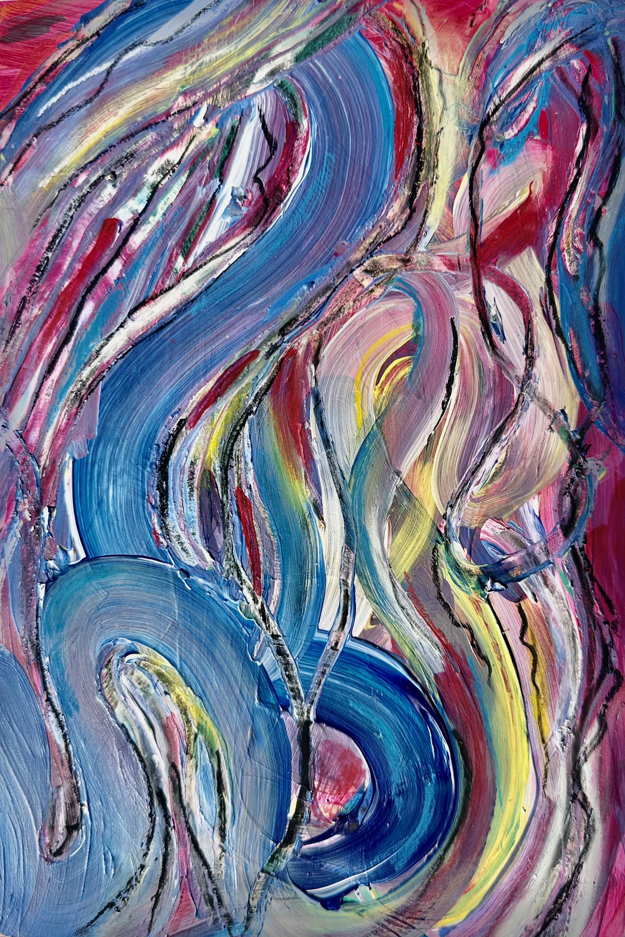 Joy Ride - Acrylic on Canvas