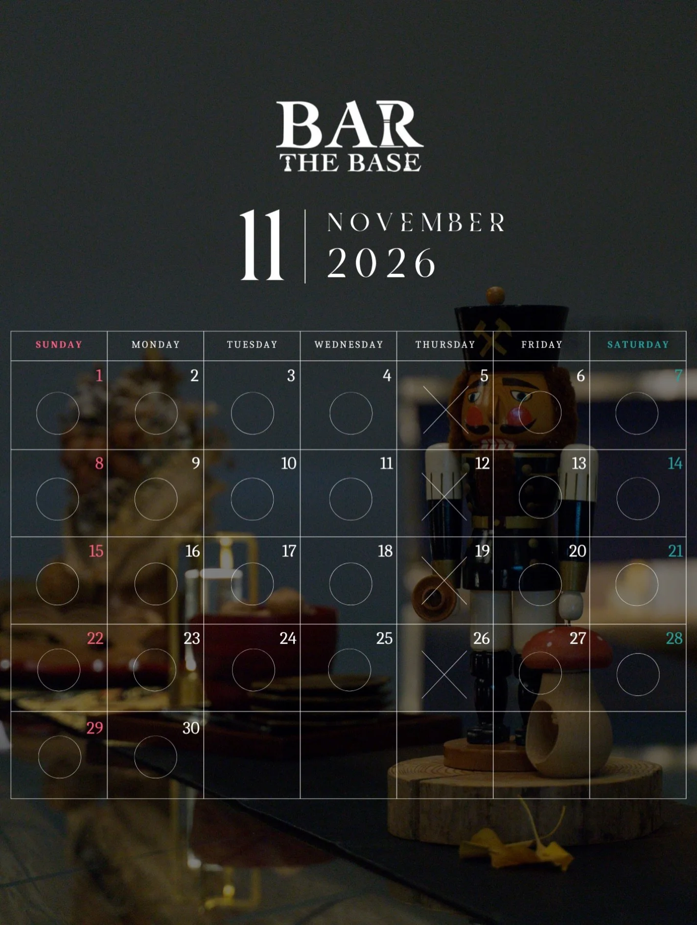 11月の営業

「木曜定休」にて営業いたします。

団体様のご予約はDMまで。

November Business Hours

We are open, with Thursdays as our regular day off.

For group reservations, please DM us.