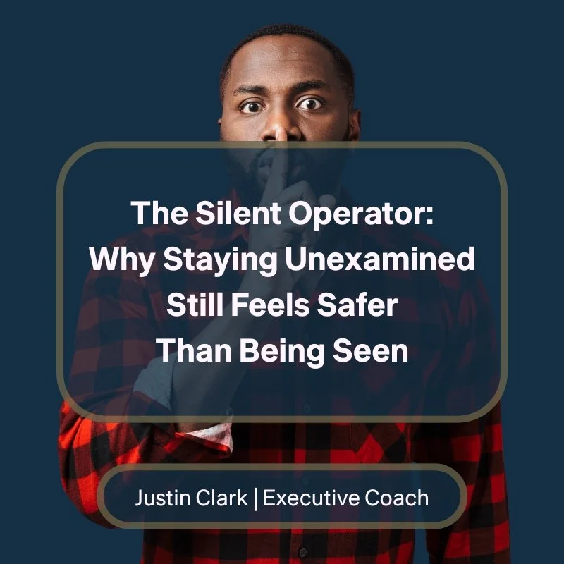 The Silent Operator: Why Staying Unexamined Still Feels Safer Than Being Seen