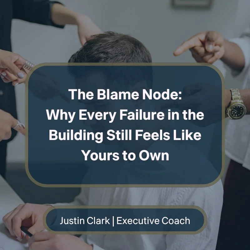 The Blame Node: Why Every Failure in the Building Still Feels Like Yours to Own