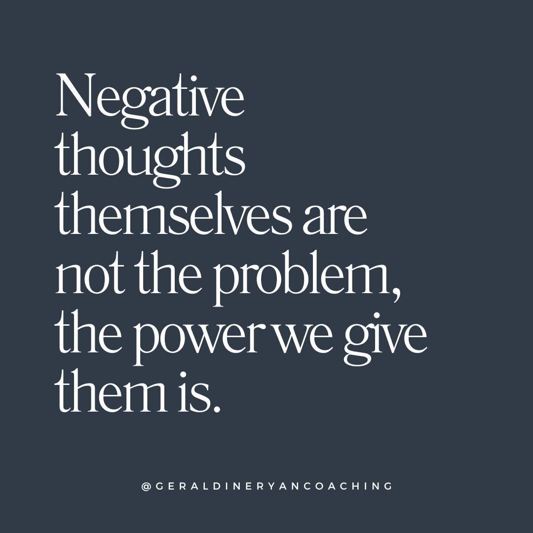 Stop giving your negative thoughts energy! 💫⁠
⁠
#positivethinking #thinkpositively #lifecoaching #lifecoachingireland #positivemindset