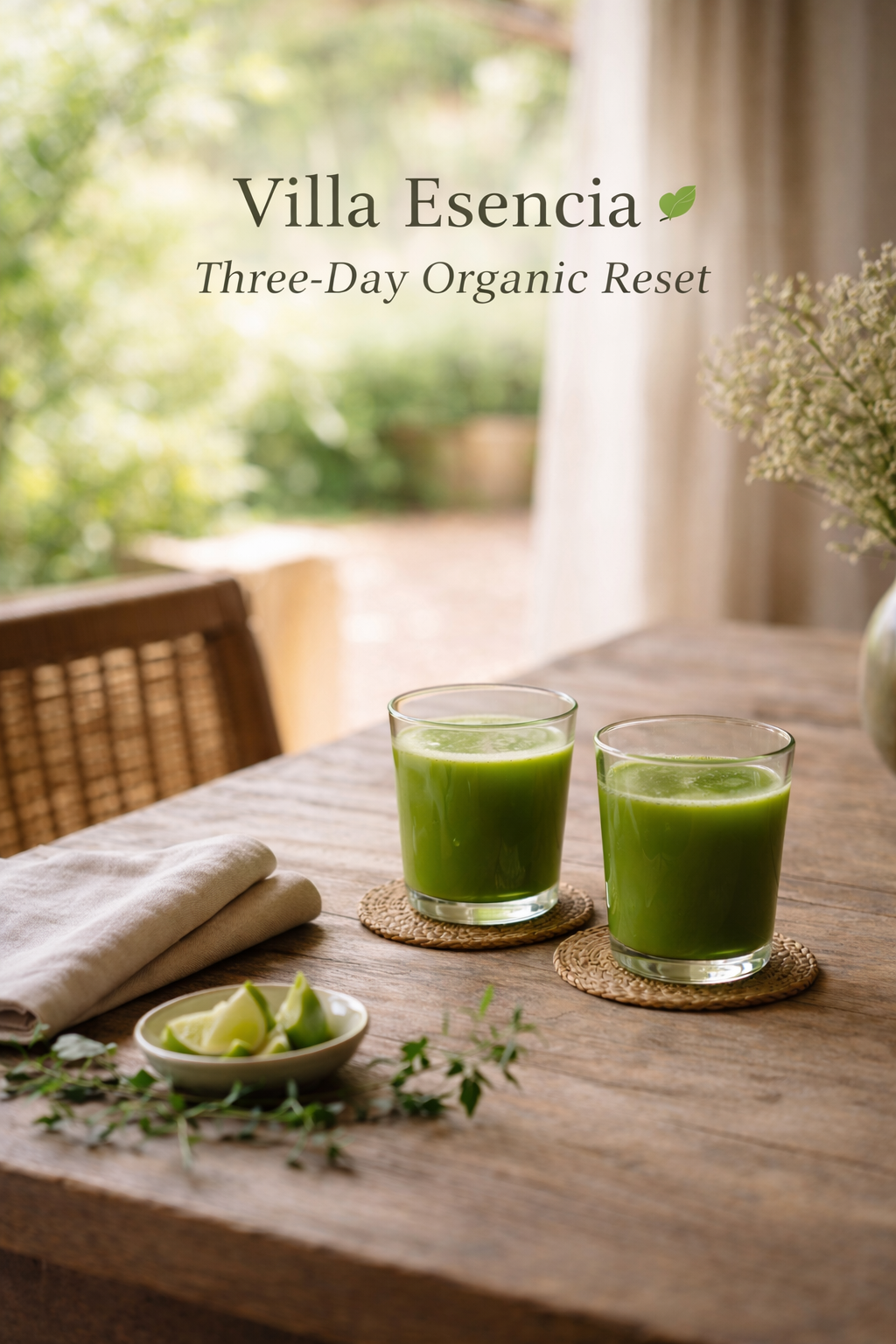 Three-Day Organic Reset and Green Juice Immersion